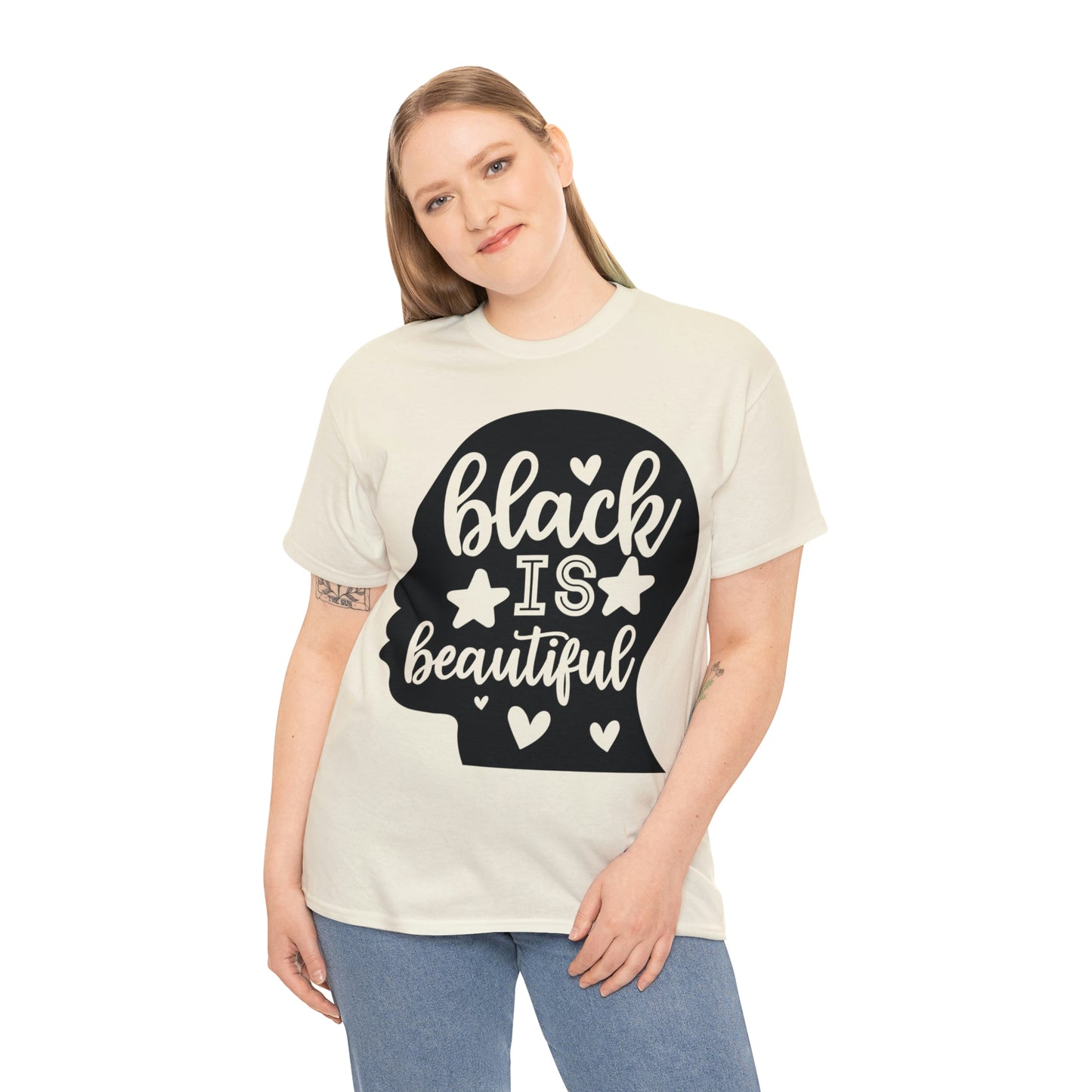 Black is Beautiful Unisex Heavy Cotton Tee