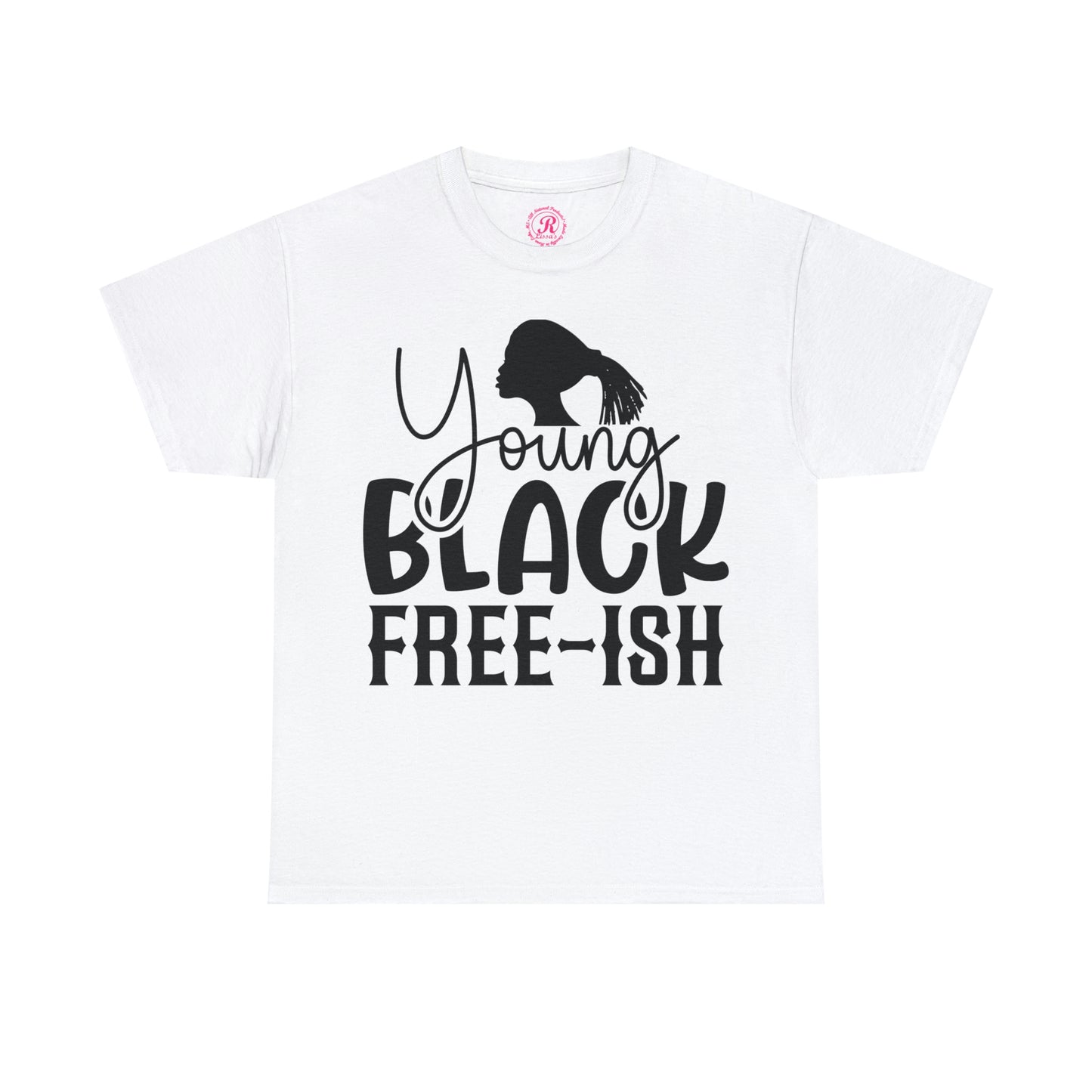 Young Black Unisex Heavy Cotton Tee
