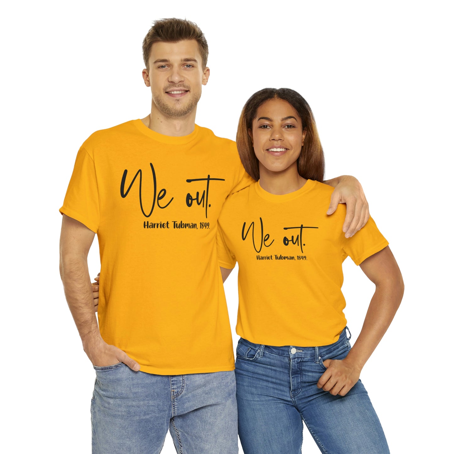 We Out Unisex Heavy Cotton Tee