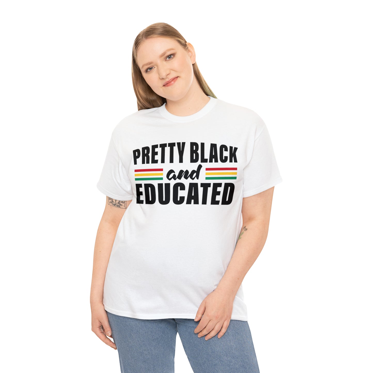 Pretty-DTF Print - Unisex Heavy Cotton Tee