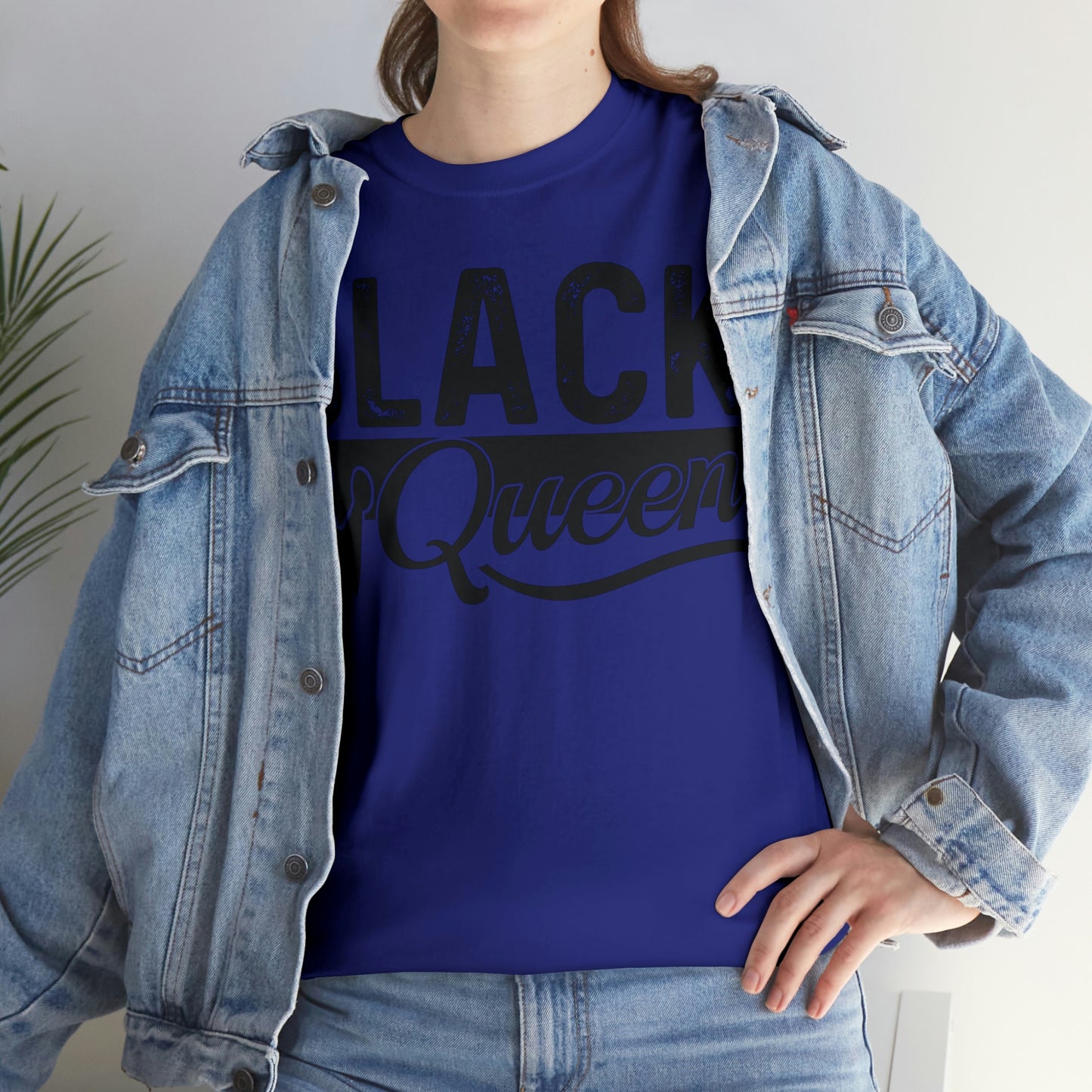 Black Queen Unisex Heavy Cotton Tee