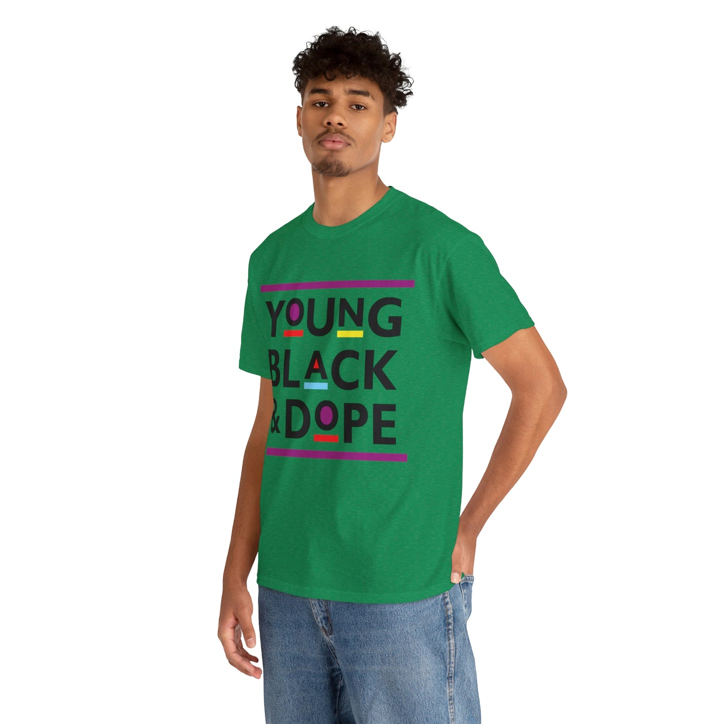 Young black & Dope Unisex Heavy Cotton Tee