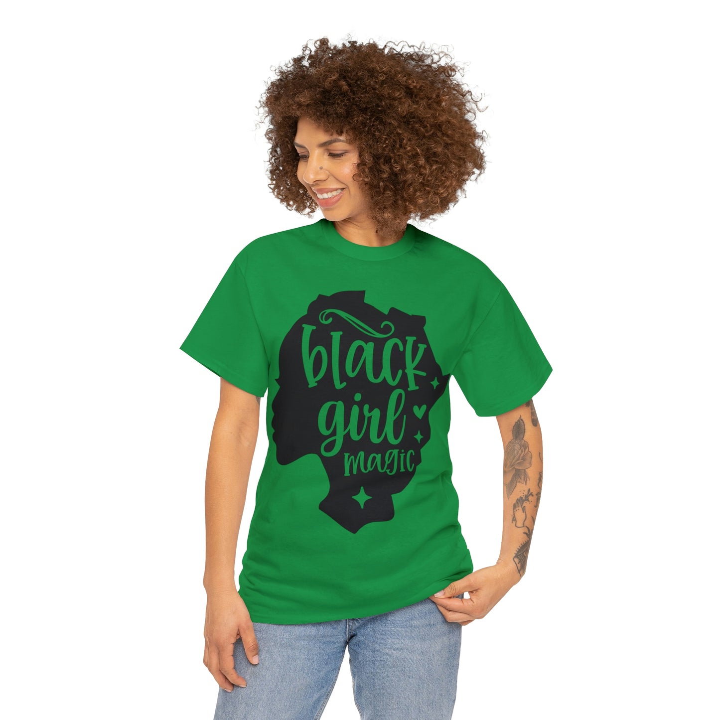 Black Girl Magic Unisex Heavy Cotton Tee