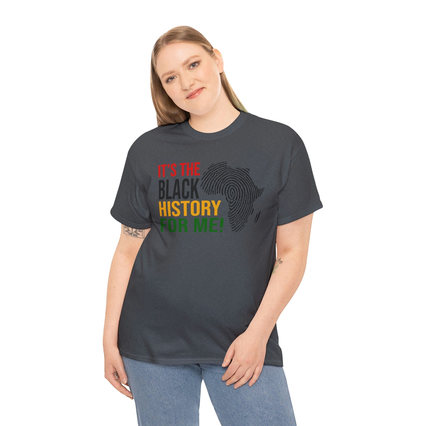 Its the Black History....Unisex Heavy Cotton Tee