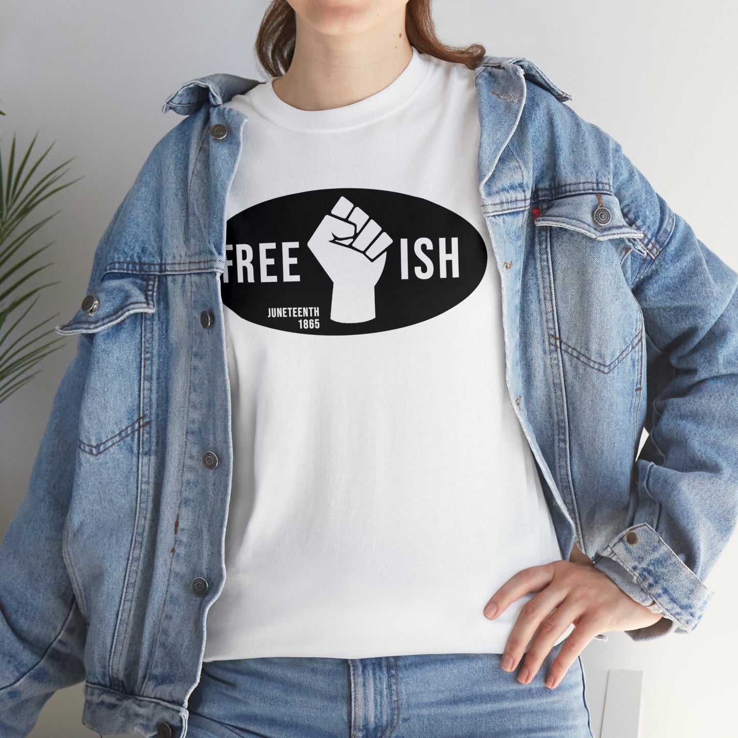 Free-Ish-DTF Print Unisex Heavy Cotton Tee