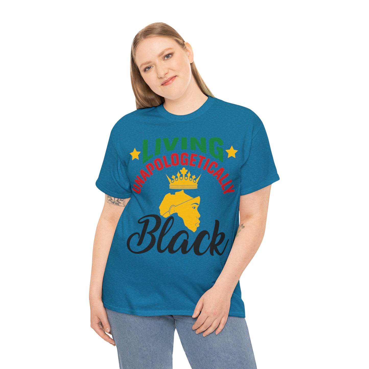 Living Unapologetically Unisex Heavy Cotton Tee