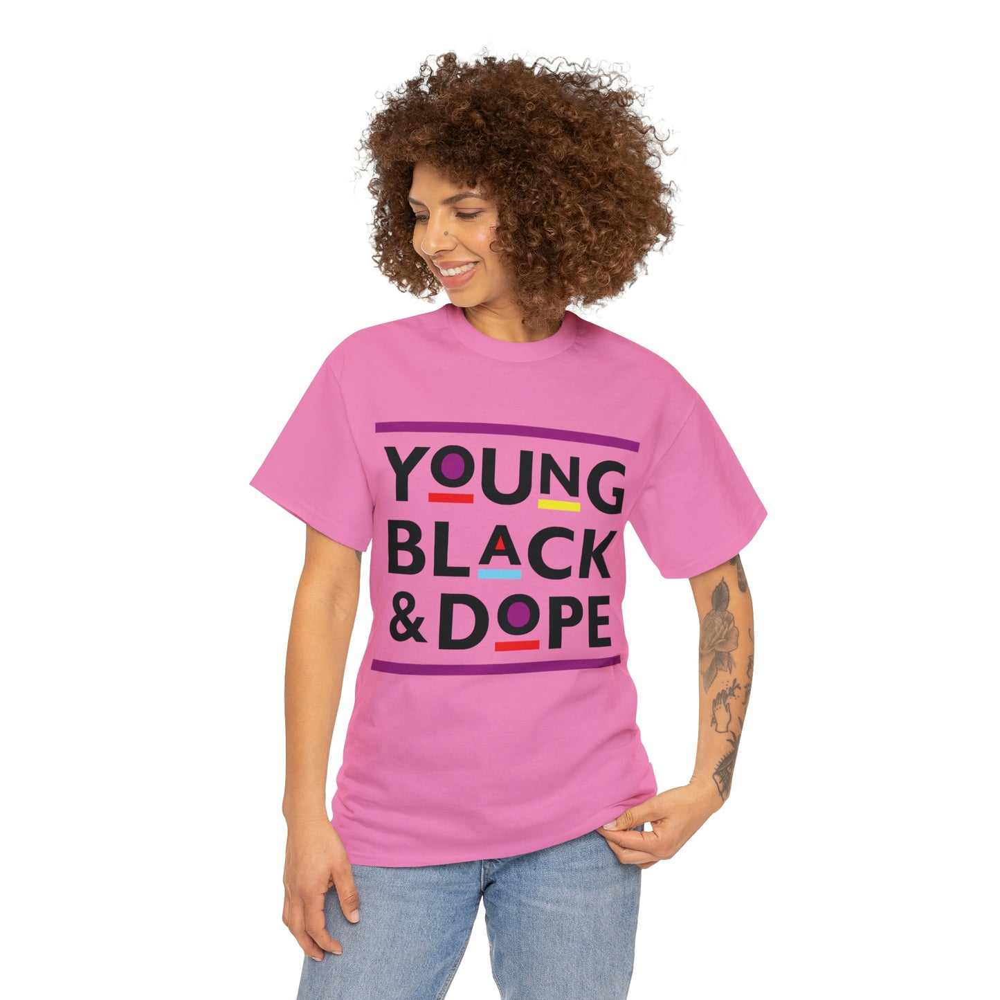 Young black & Dope Unisex Heavy Cotton Tee