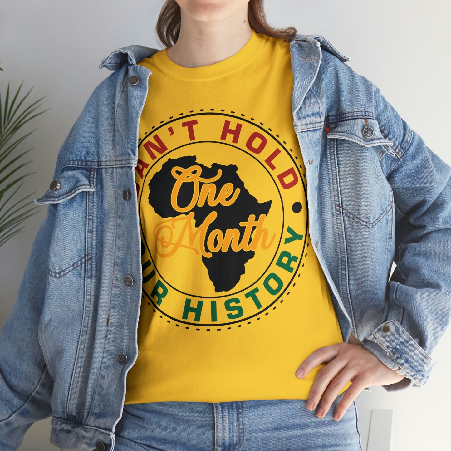 One Month Unisex Heavy Cotton Tee