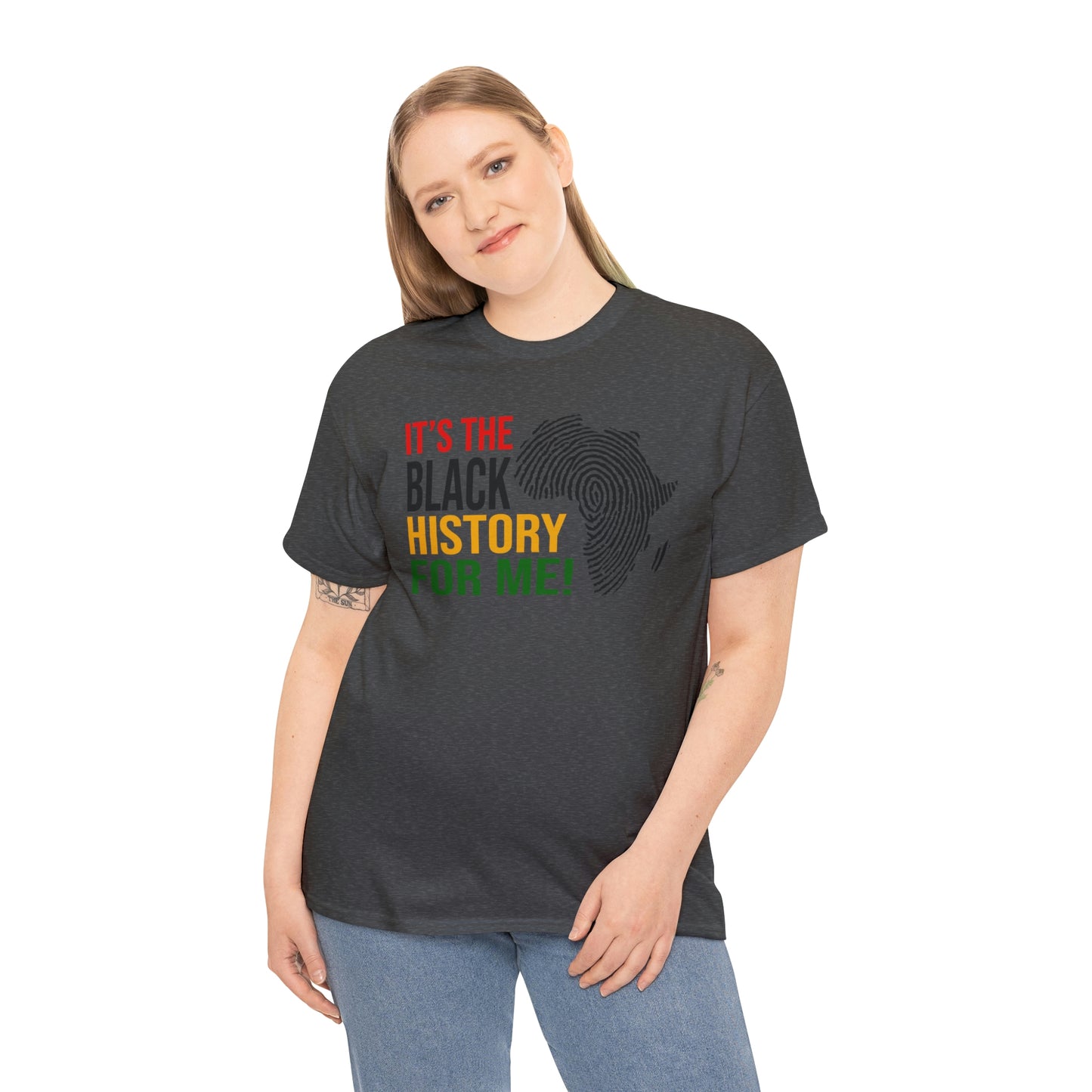 Its the Black History....Unisex Heavy Cotton Tee