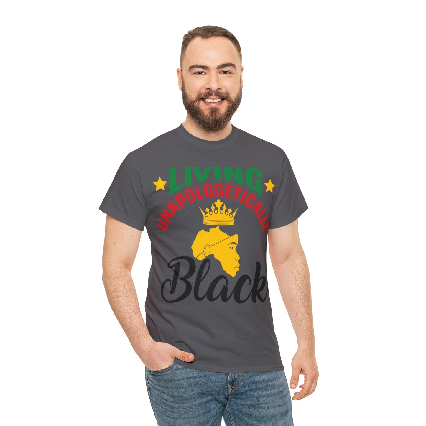 Living Unapologetically Unisex Heavy Cotton Tee