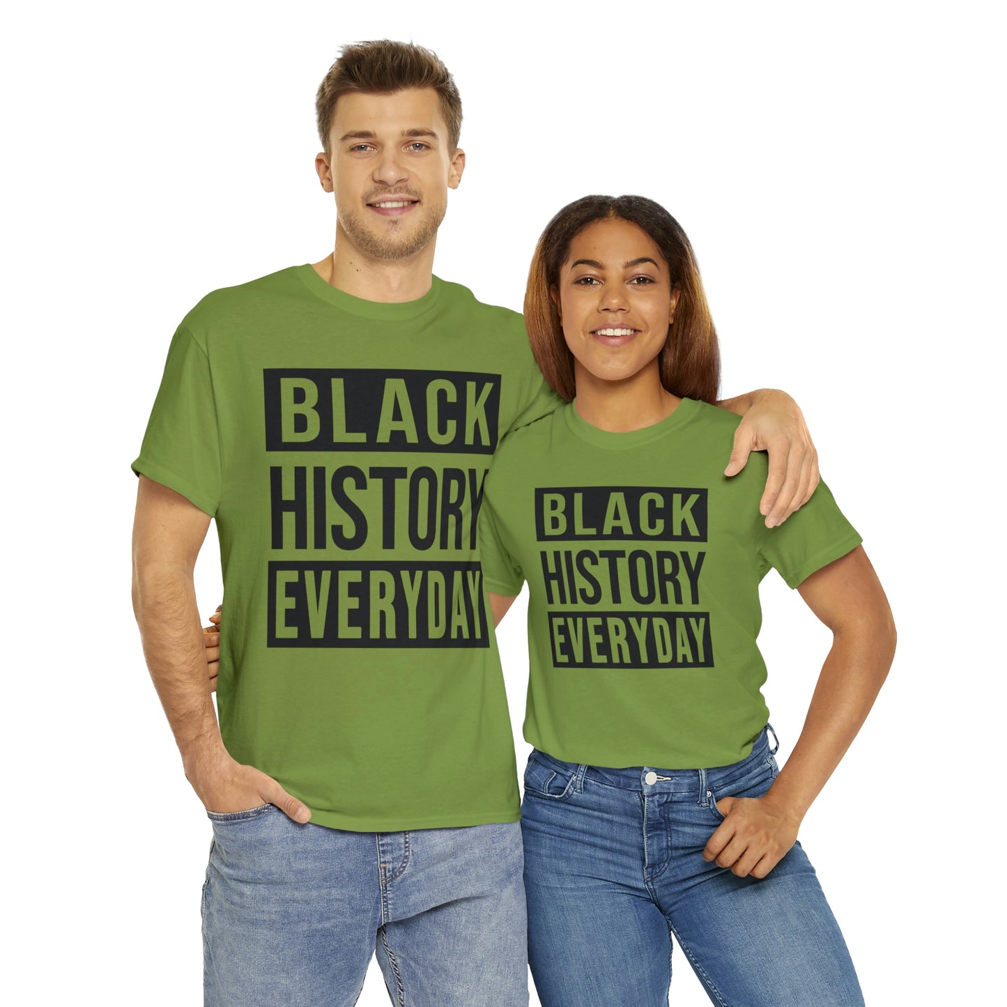 Black History Everyday Unisex Heavy Cotton Tee