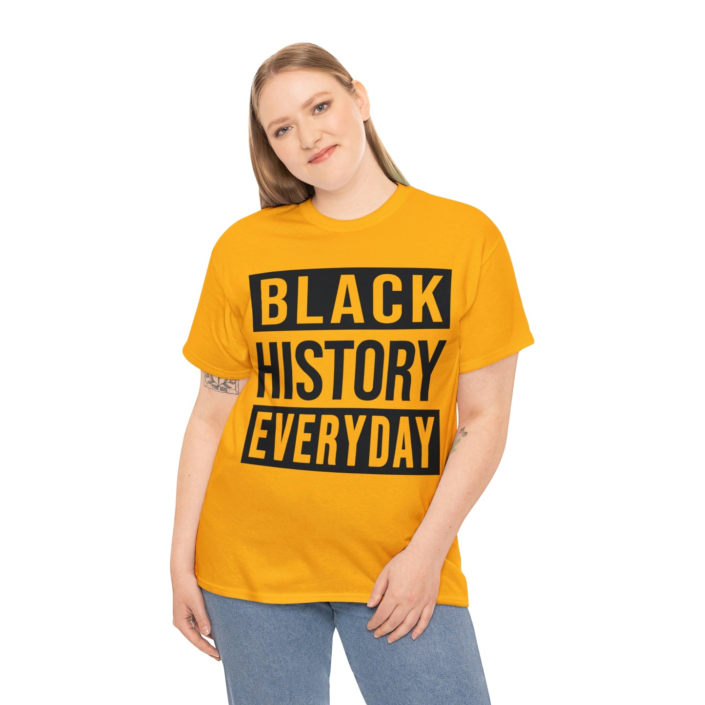 Black History Everyday Unisex Heavy Cotton Tee