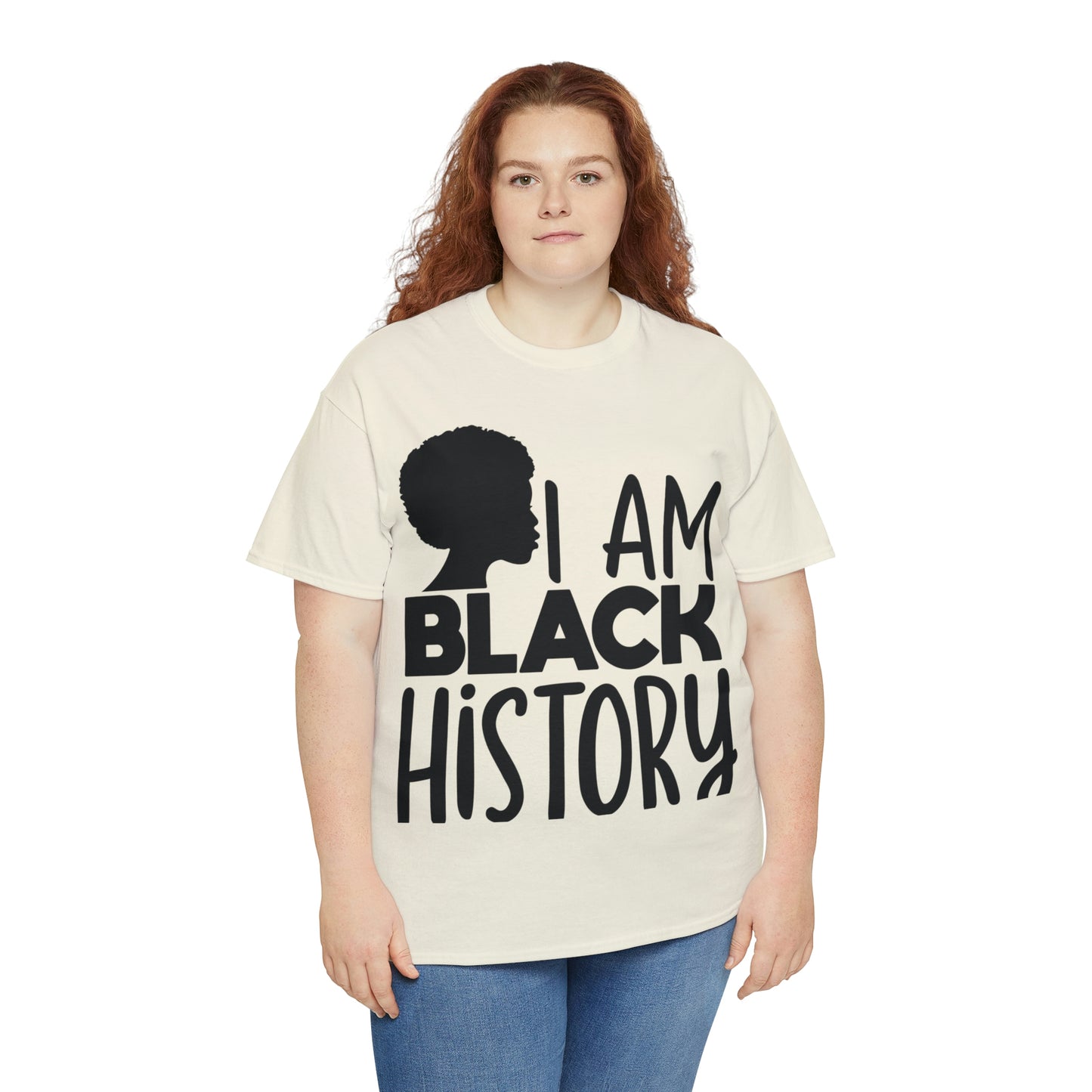 I Am Black History Unisex Heavy Cotton Tee