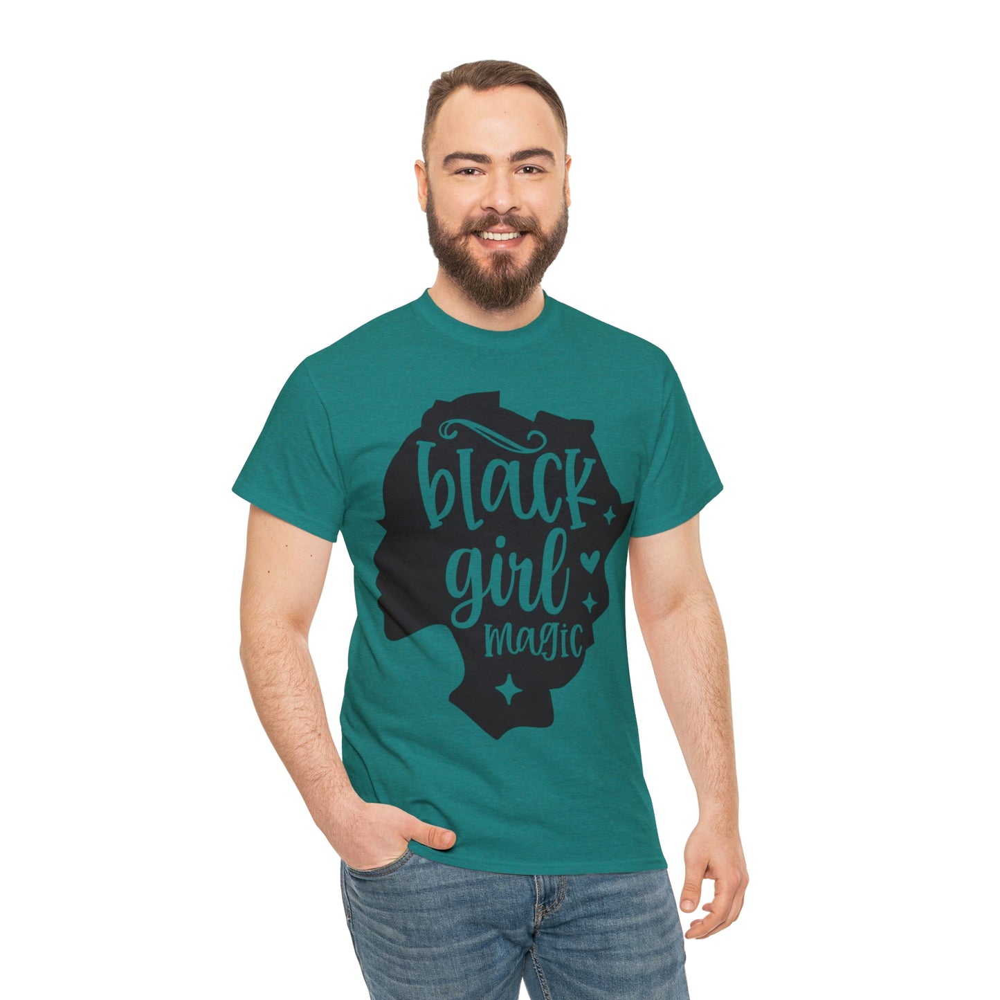 Black Girl Magic Unisex Heavy Cotton Tee