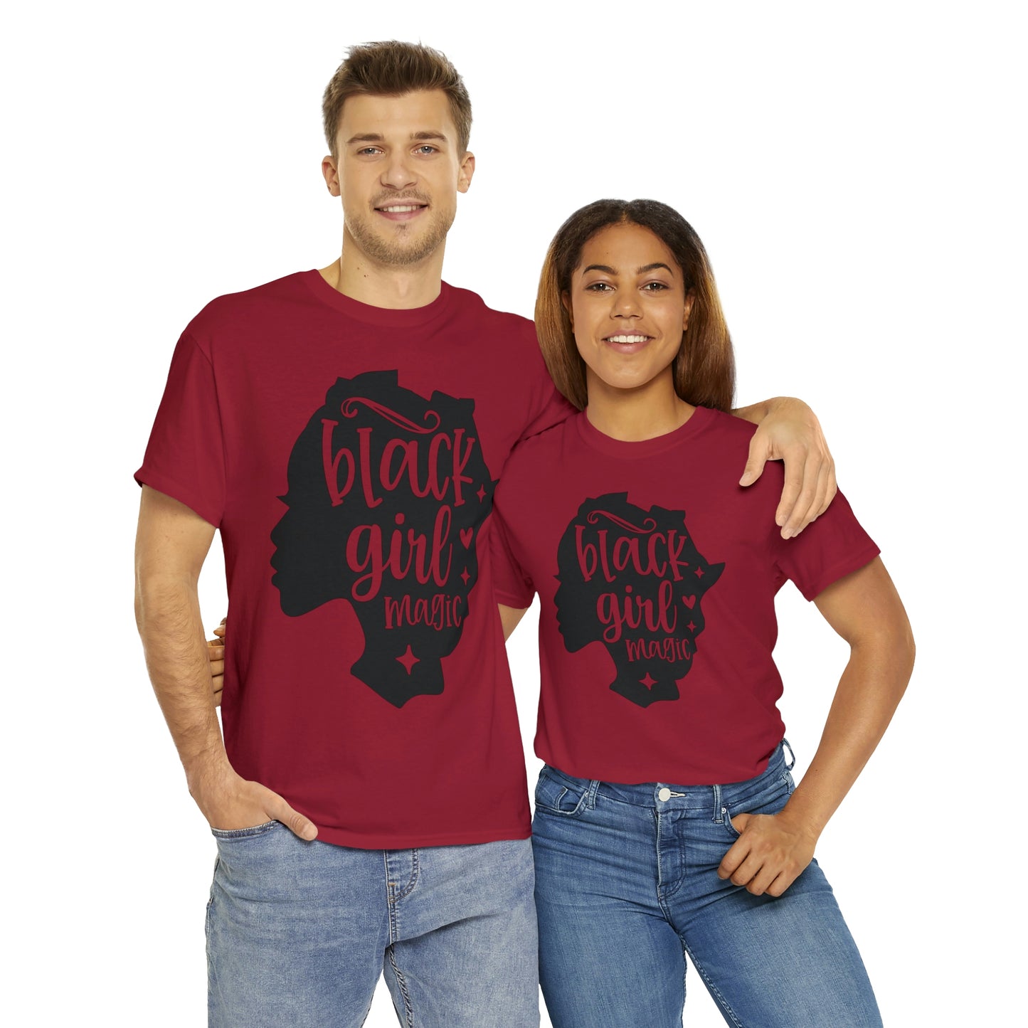 Black Girl Magic Unisex Heavy Cotton Tee