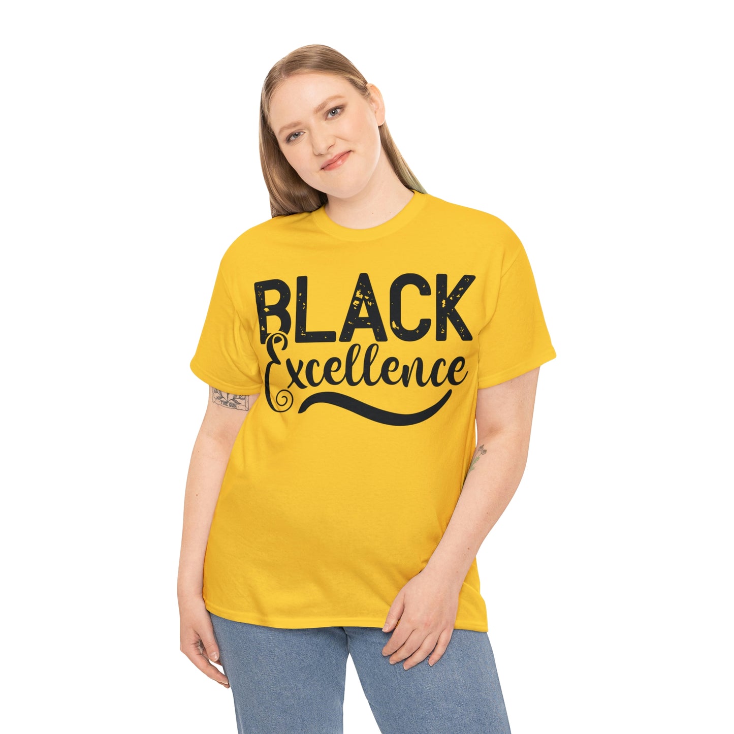 Black Excellence Unisex Heavy Cotton Tee