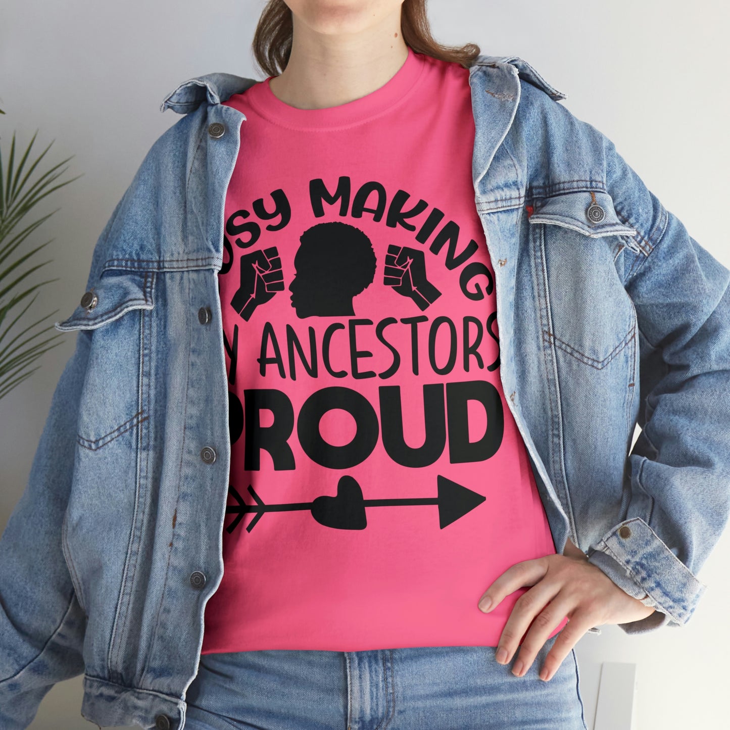 Busy Making Ancestors Unisex Heavy Cotton Tee