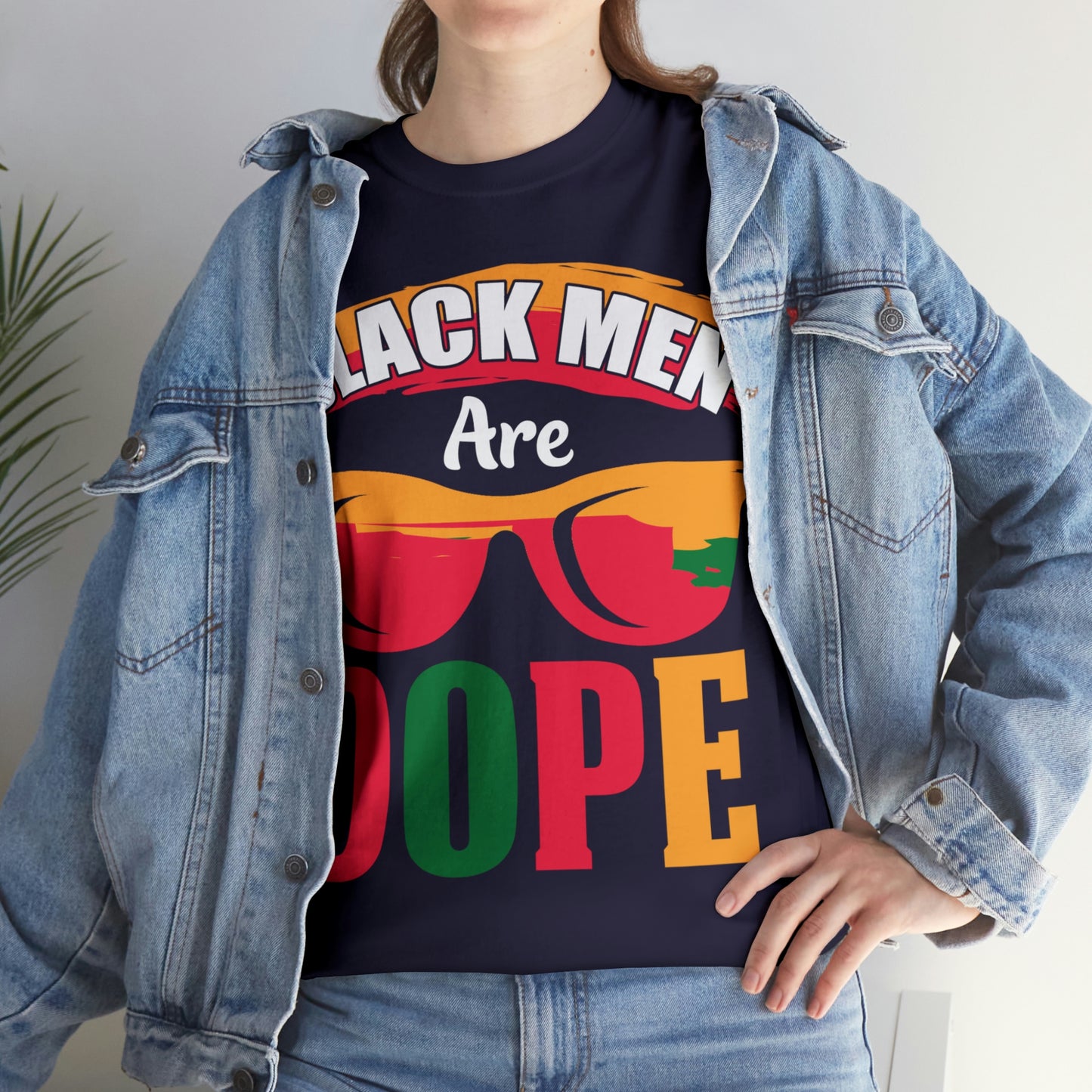 Black Man Dope Unisex Heavy Cotton Tee