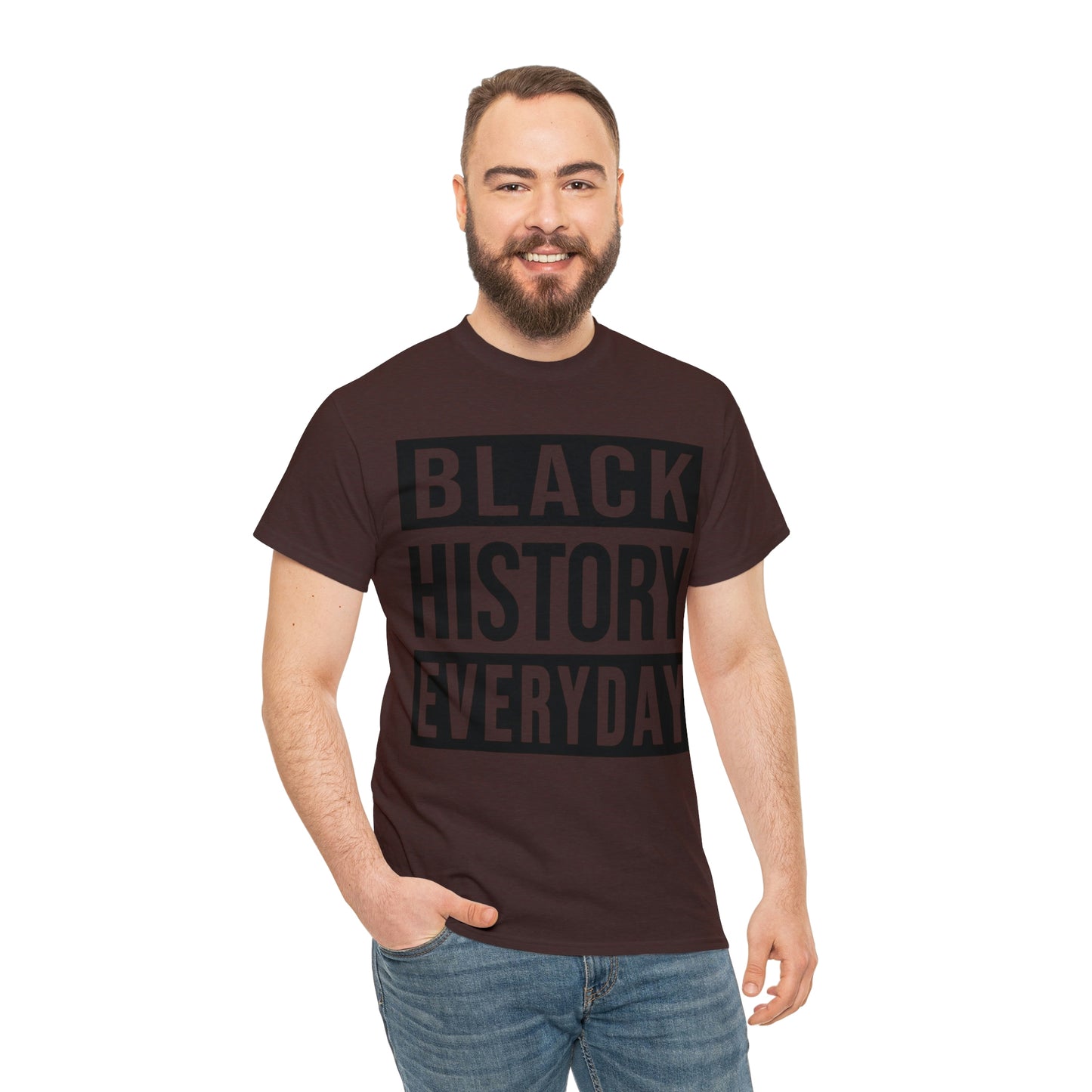 Black History Everyday Unisex Heavy Cotton Tee