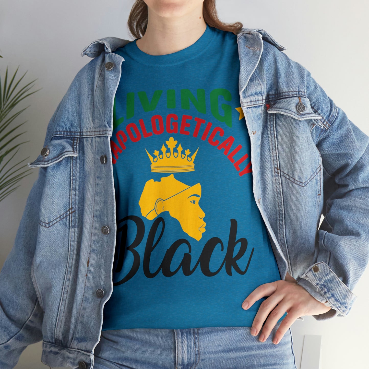 Living Unapologetically Unisex Heavy Cotton Tee