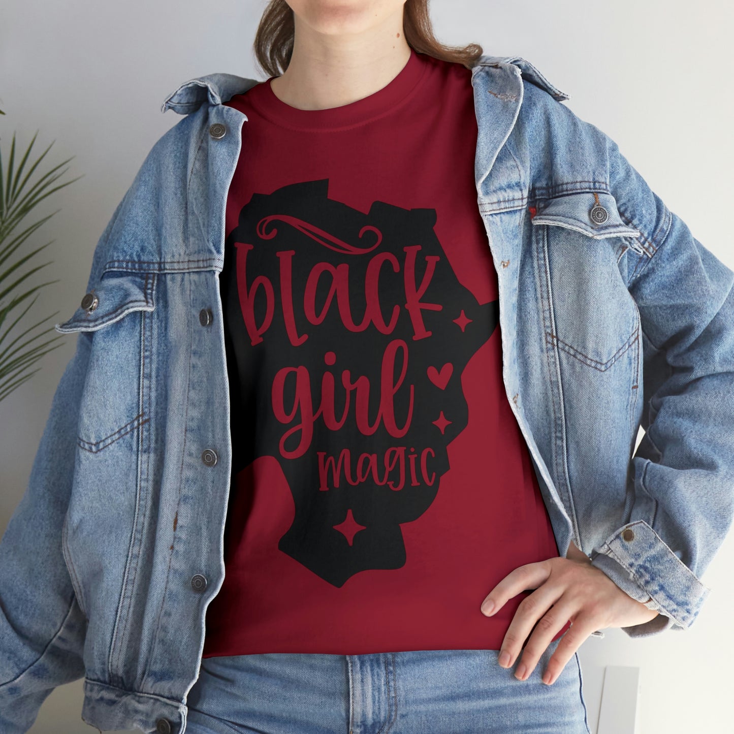 Black Girl Magic Unisex Heavy Cotton Tee