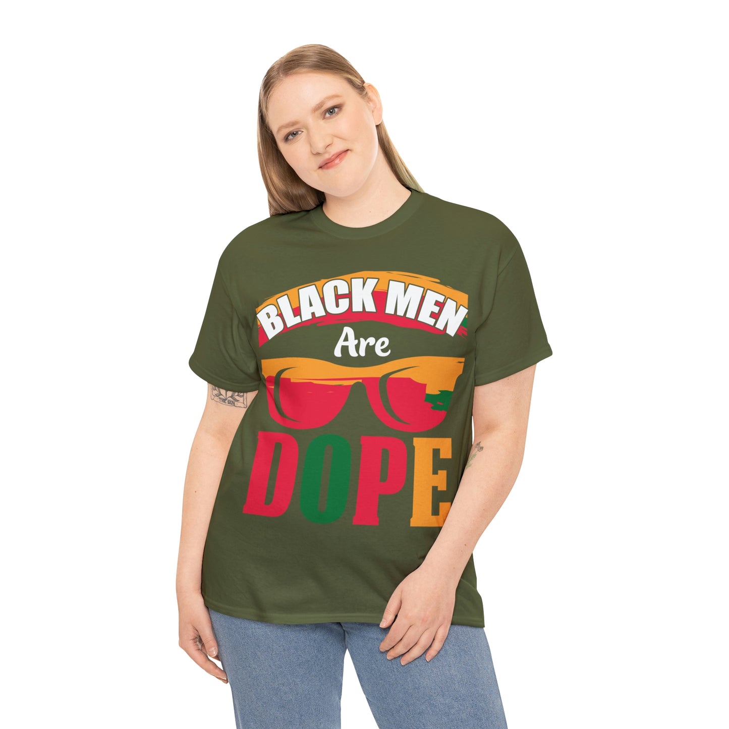 Black Man Dope Unisex Heavy Cotton Tee