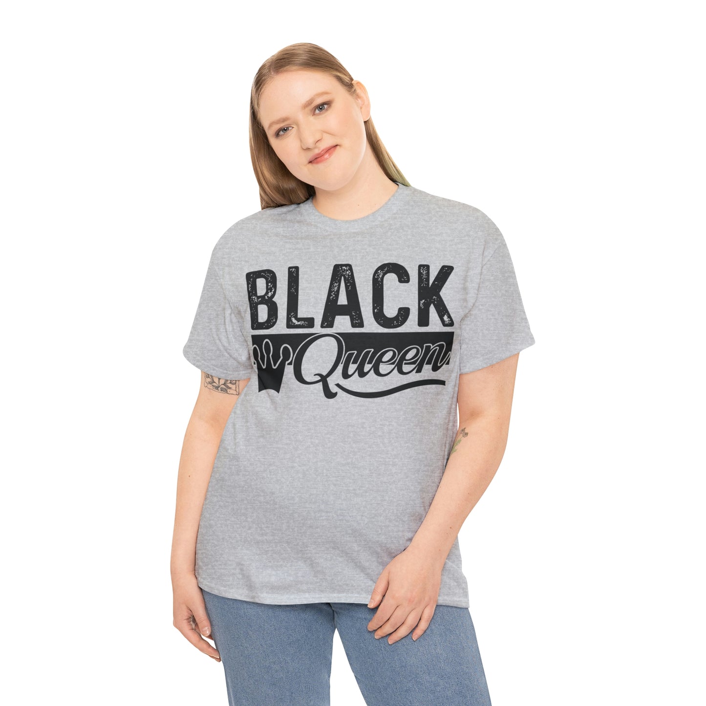 Black Queen Unisex Heavy Cotton Tee