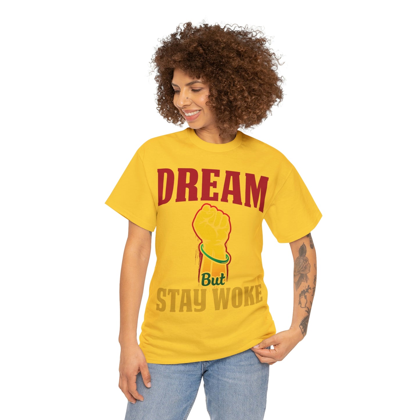 Dream/Woke Unisex Heavy Cotton Tee