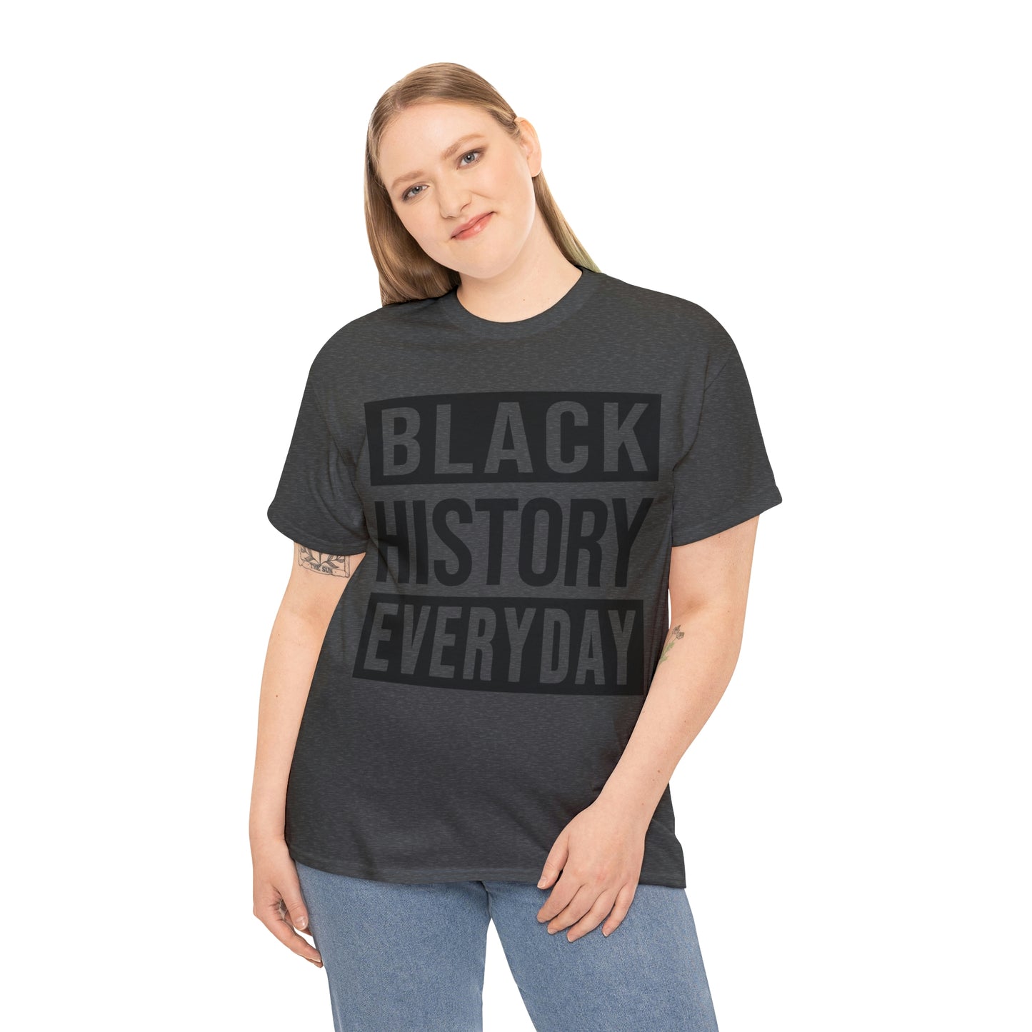 Black History Everyday Unisex Heavy Cotton Tee