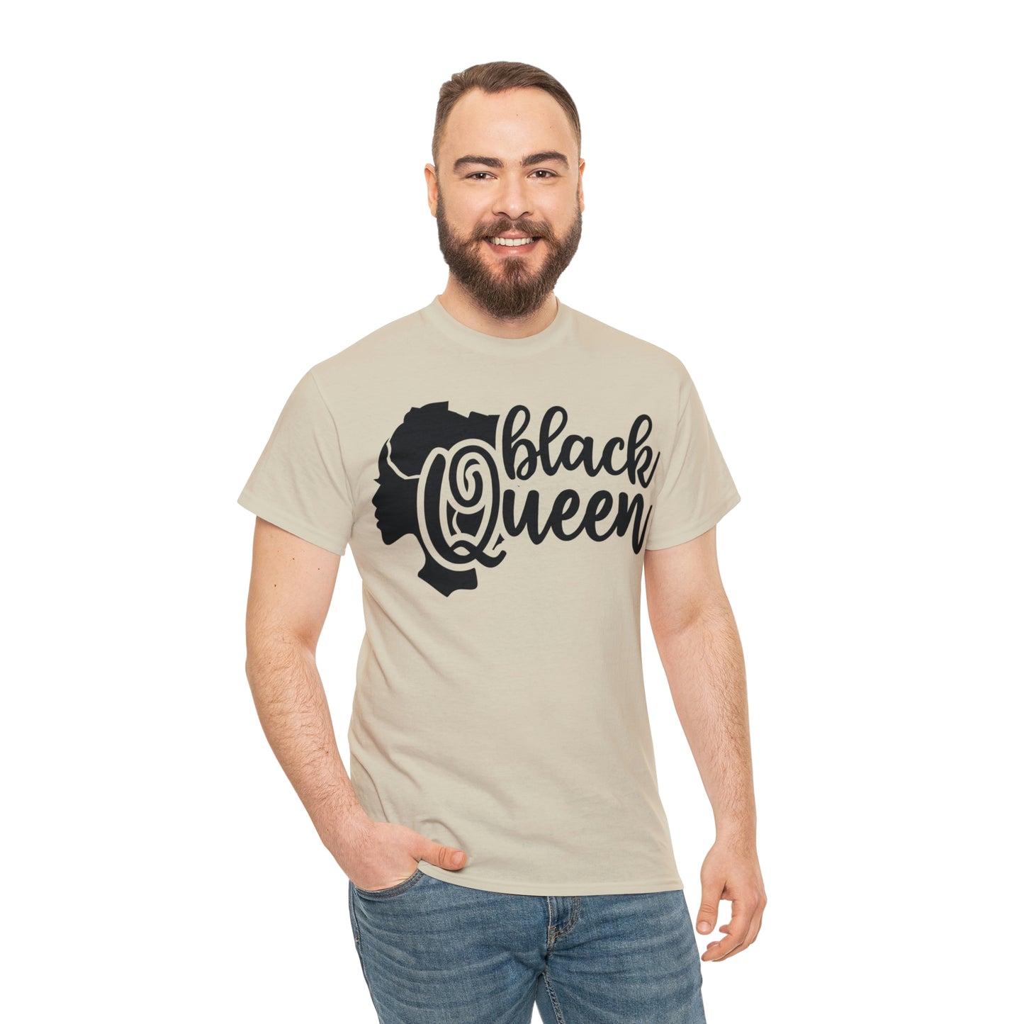 Black Queen Unisex Heavy Cotton Tee