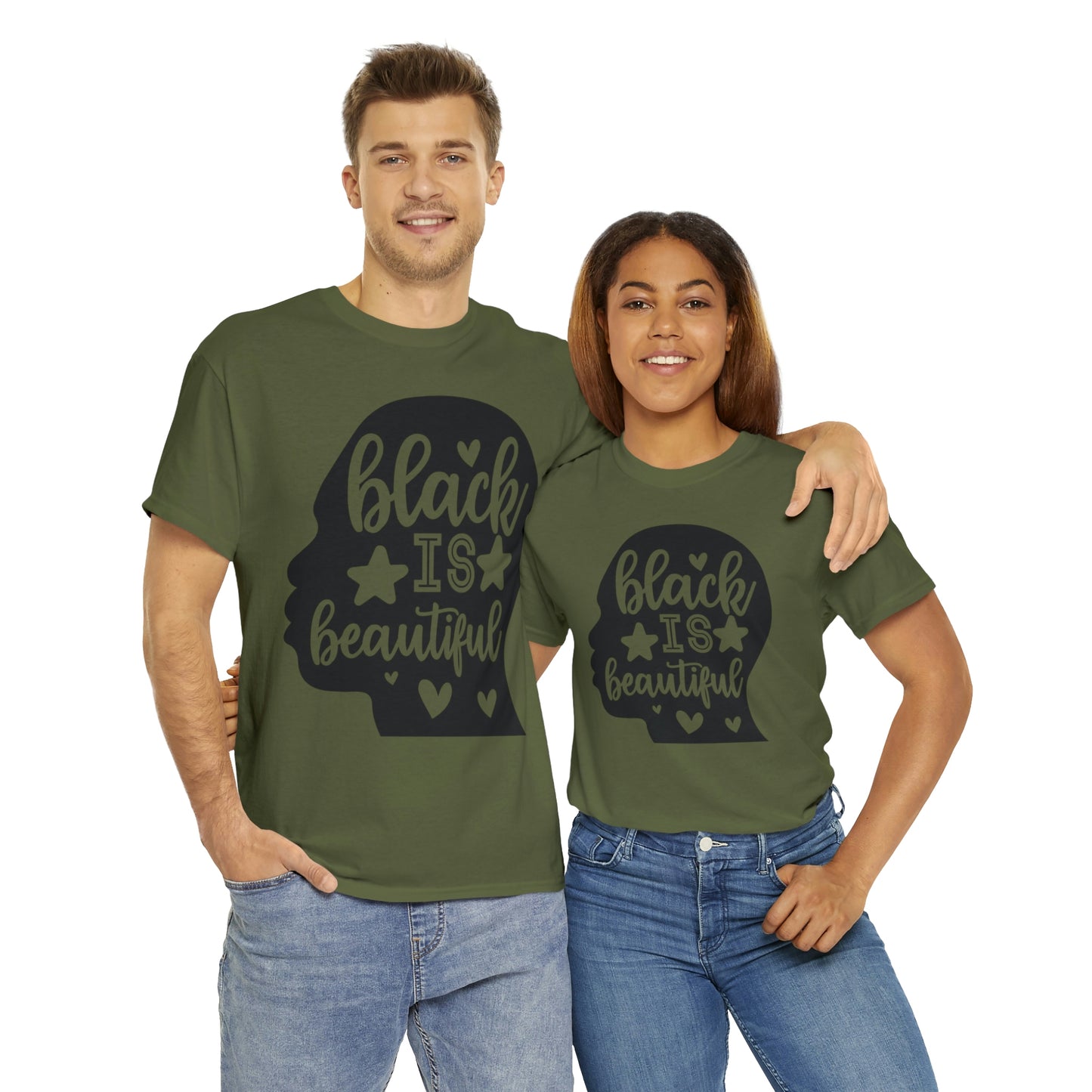 Black is Beautiful Unisex Heavy Cotton Tee