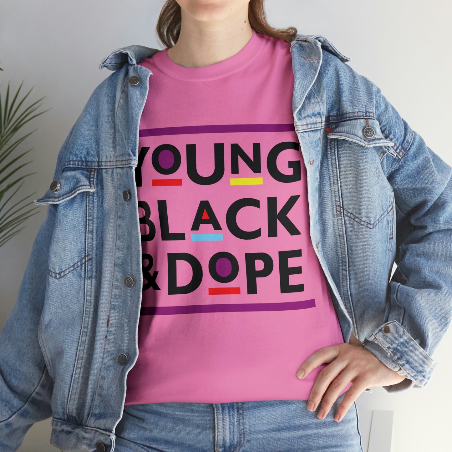 Young black & Dope Unisex Heavy Cotton Tee