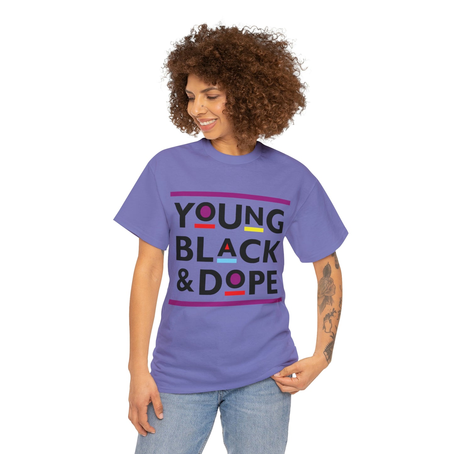 Young black & Dope Unisex Heavy Cotton Tee