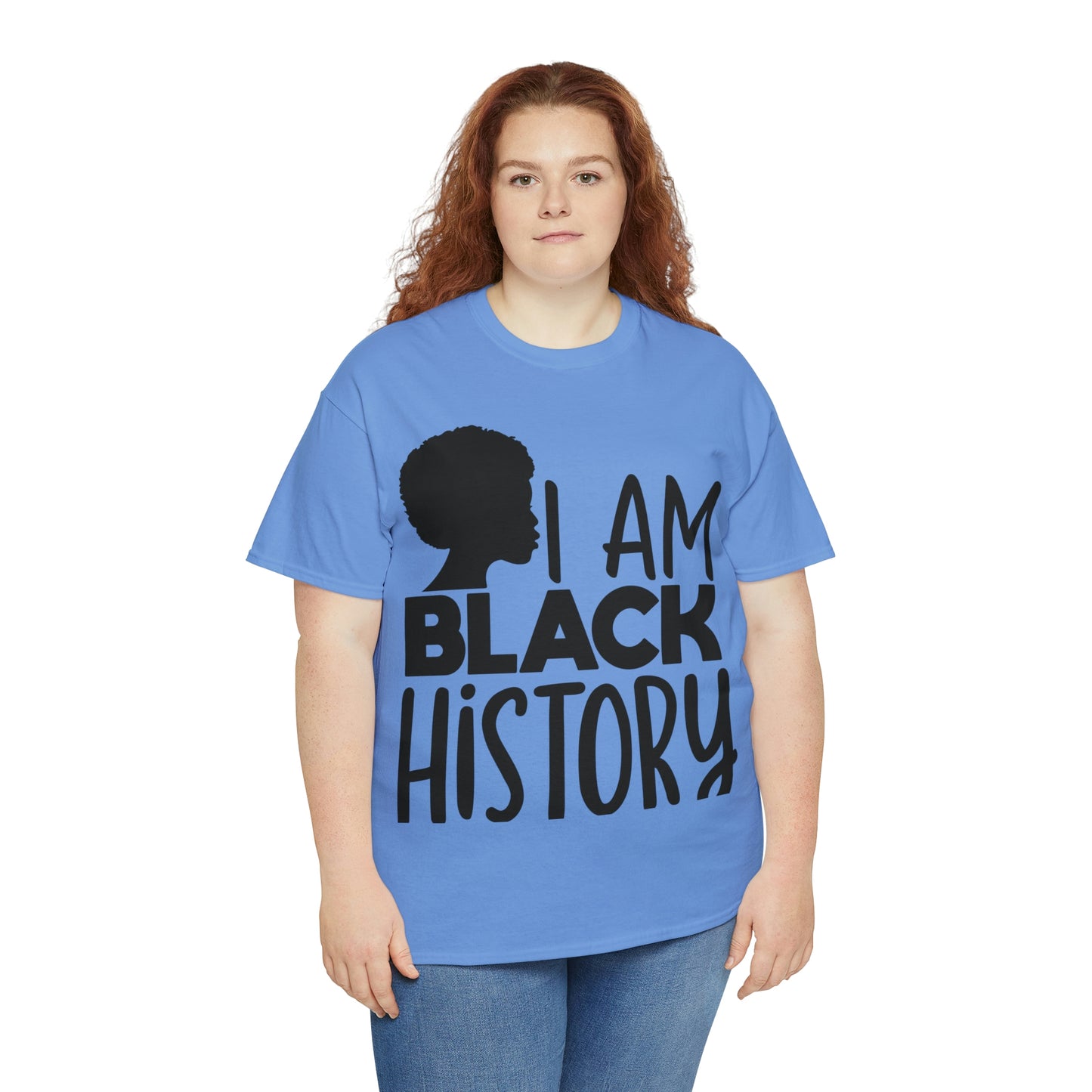 I Am Black History Unisex Heavy Cotton Tee