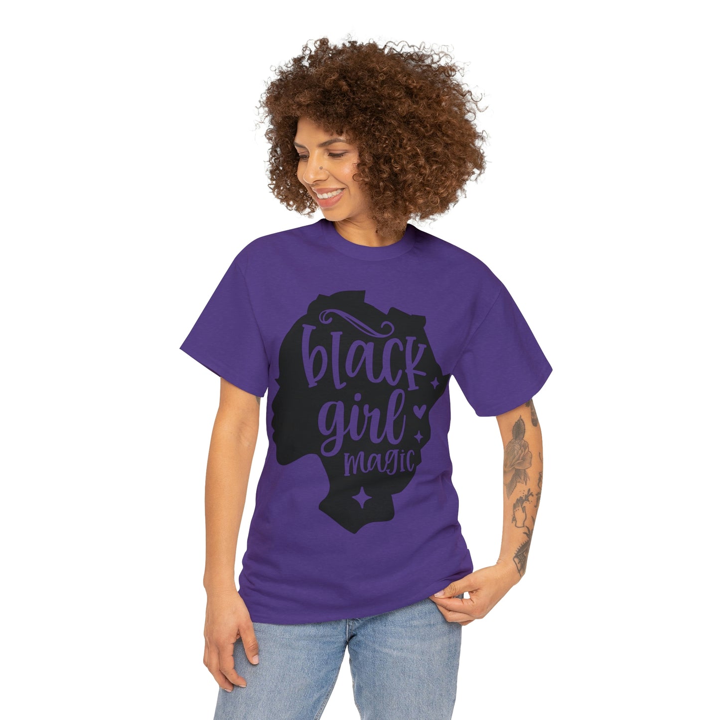 Black Girl Magic Unisex Heavy Cotton Tee