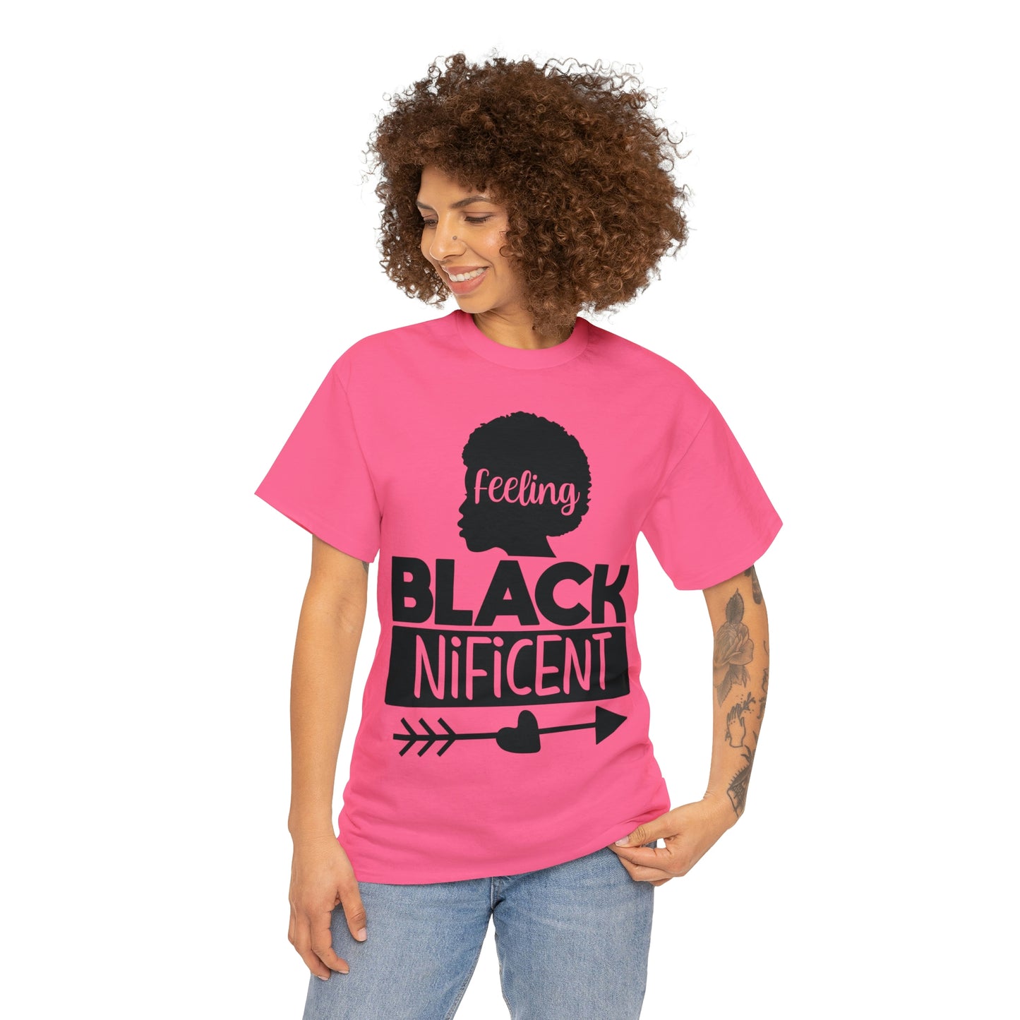 Feeling Blacknificent Unisex Heavy Cotton Tee
