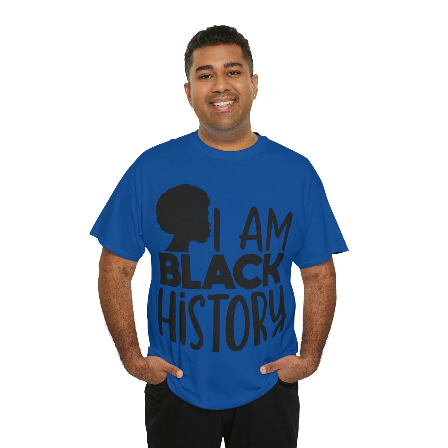 I Am Black History Unisex Heavy Cotton Tee