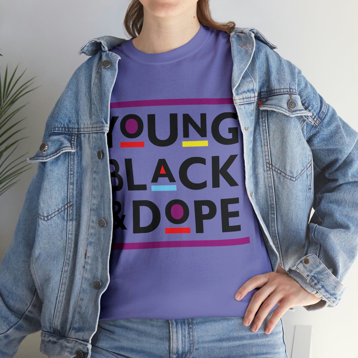 Young black & Dope Unisex Heavy Cotton Tee