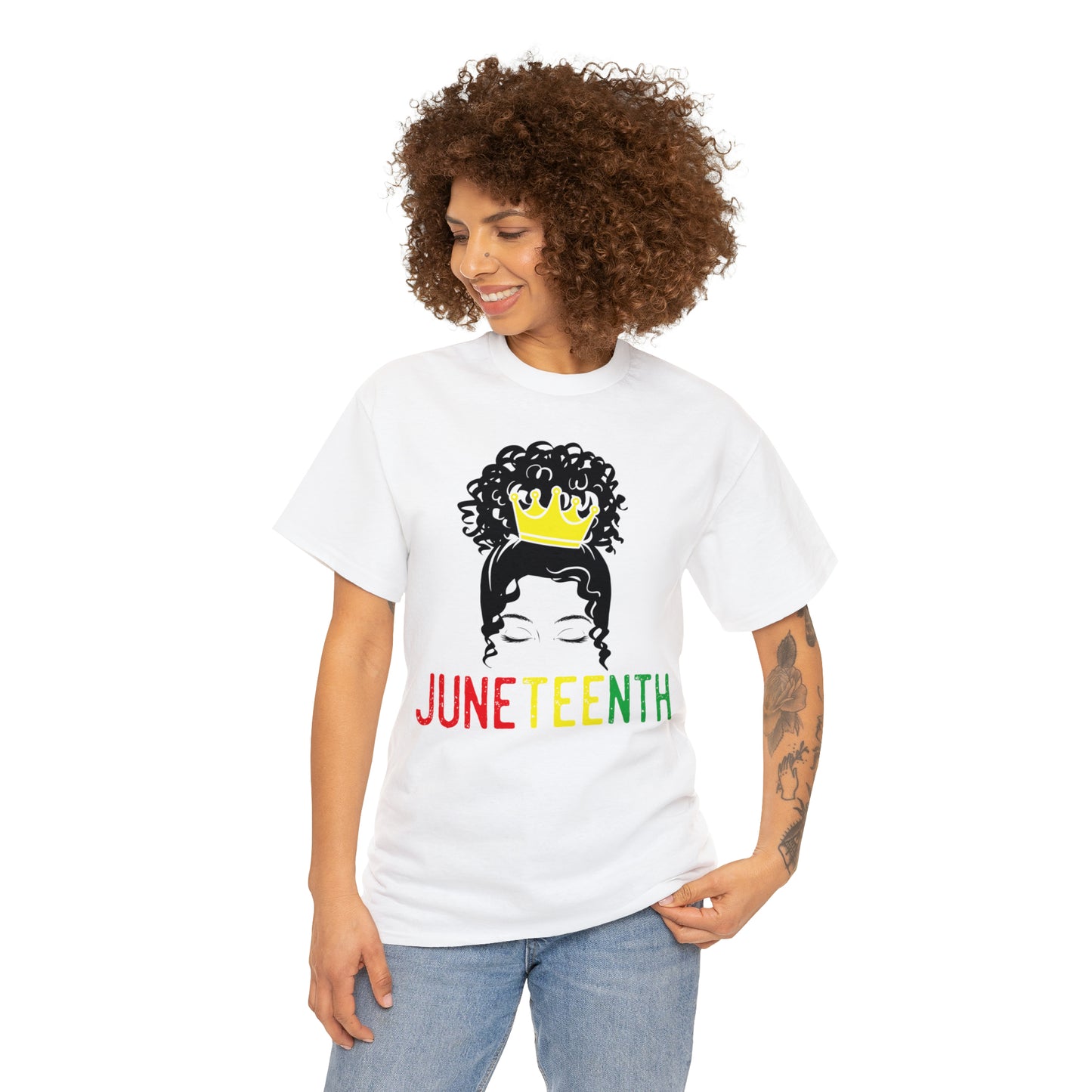 JT (F) DTF Print Unisex Heavy Cotton Tee
