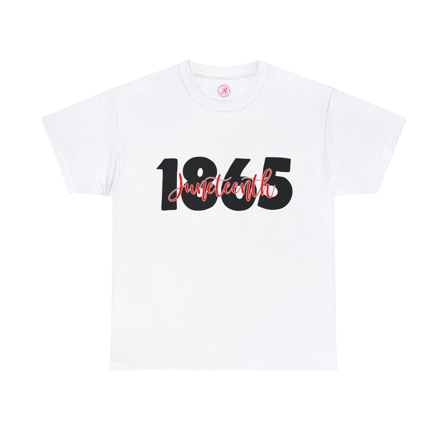 Juneteenth-Red Unisex Heavy Cotton Tee