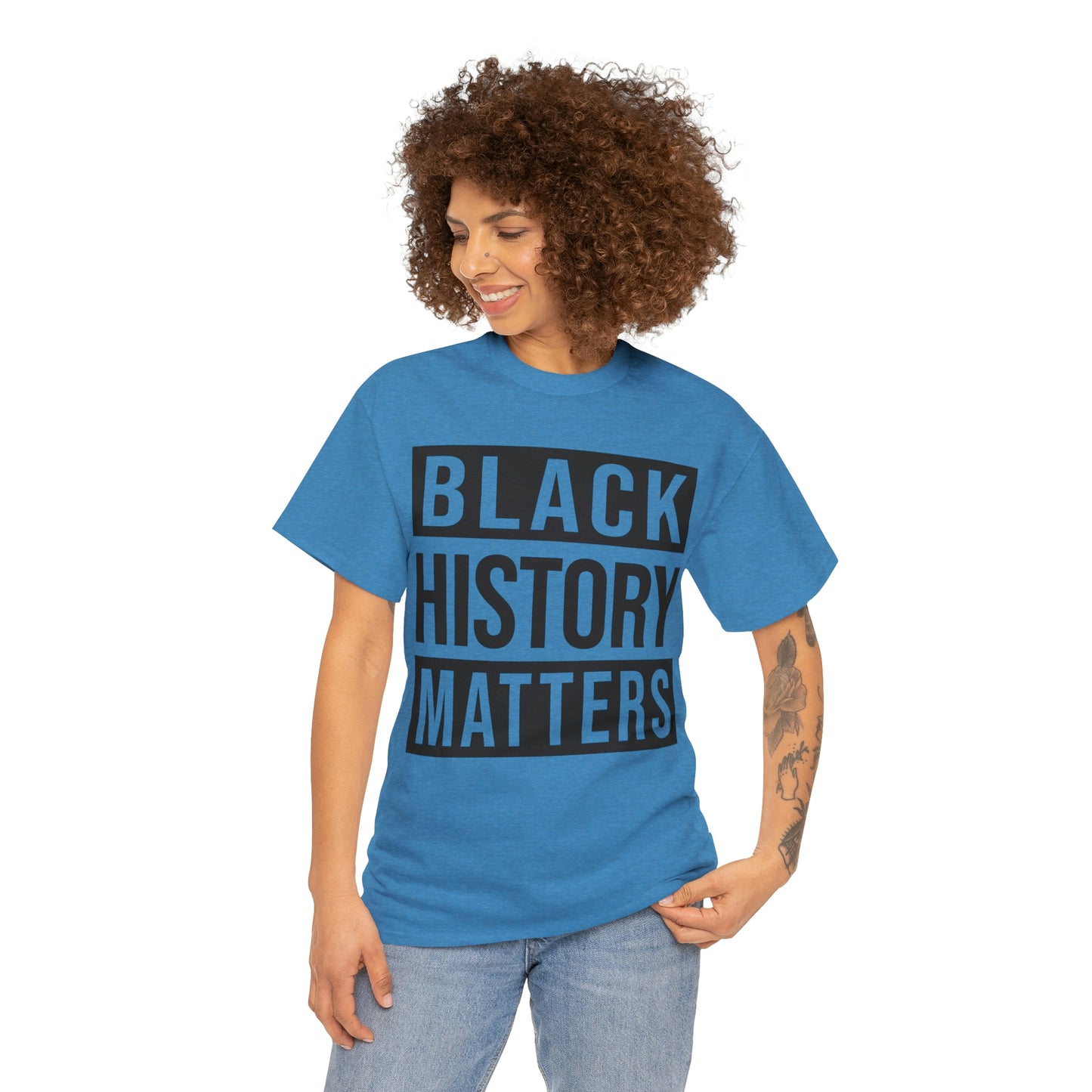 Black History Matters Unisex Heavy Cotton Tee