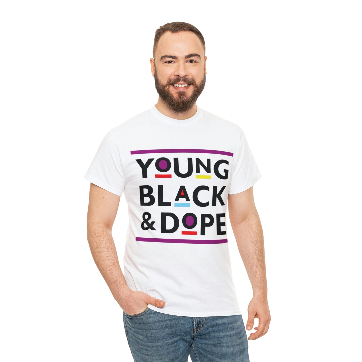 Young black & Dope Unisex Heavy Cotton Tee