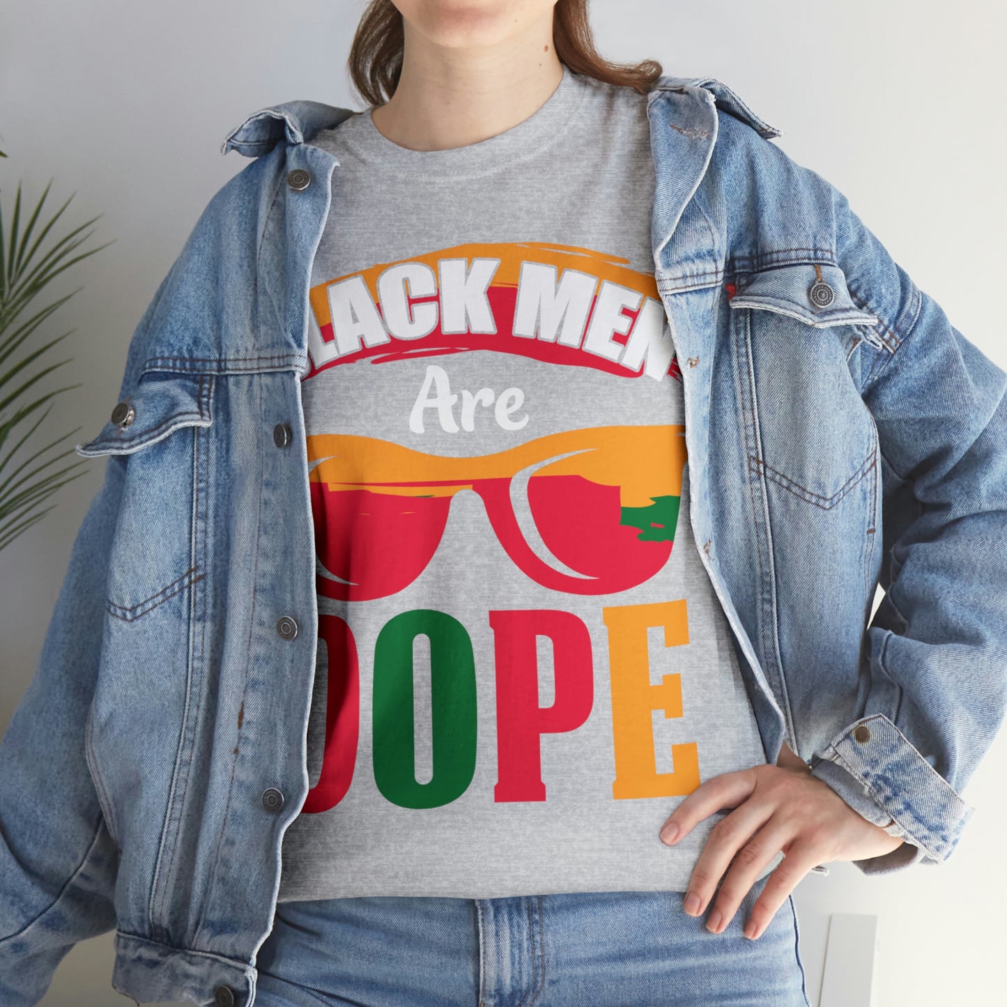 Black Man Dope Unisex Heavy Cotton Tee
