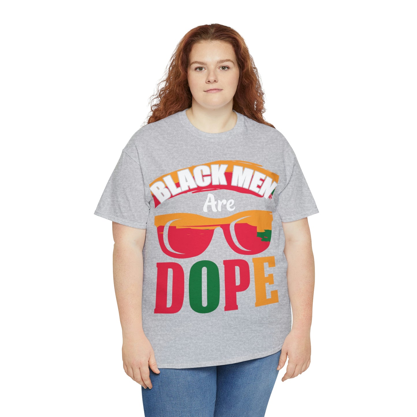 Black Man Dope Unisex Heavy Cotton Tee