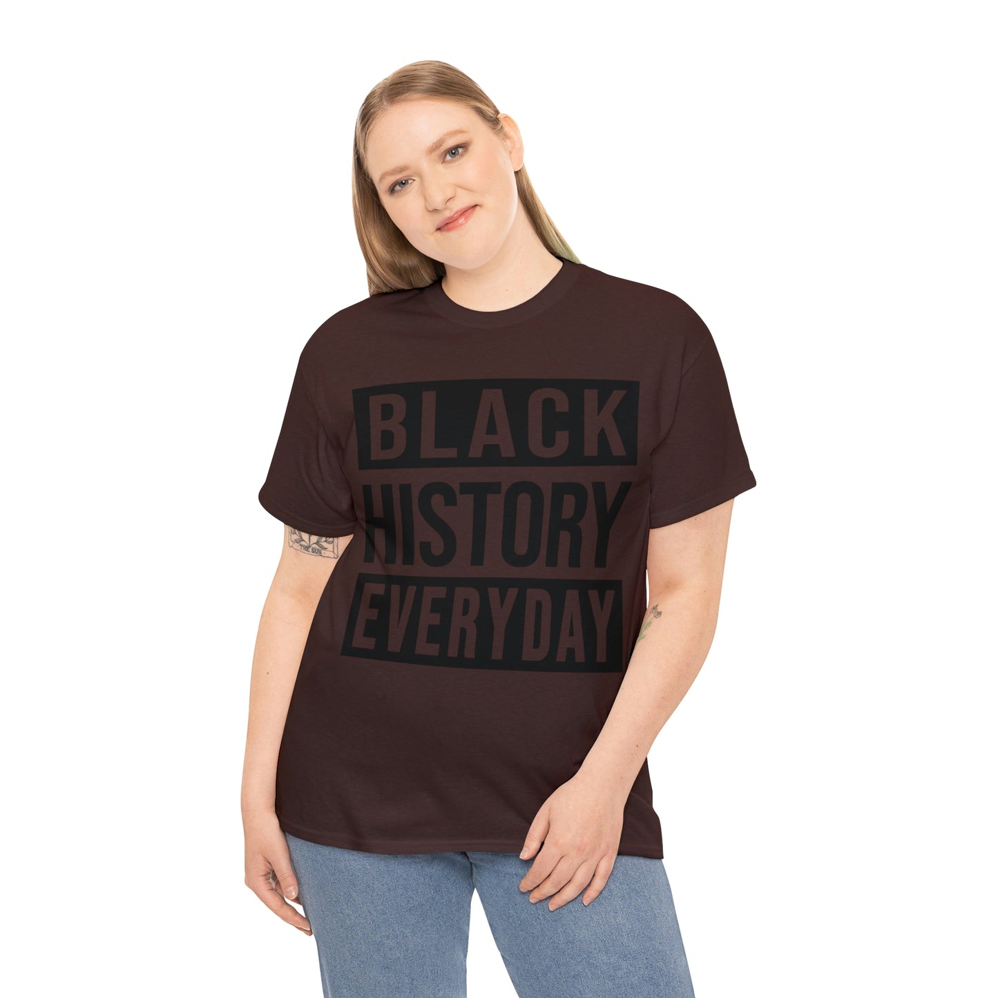 Black History Everyday Unisex Heavy Cotton Tee