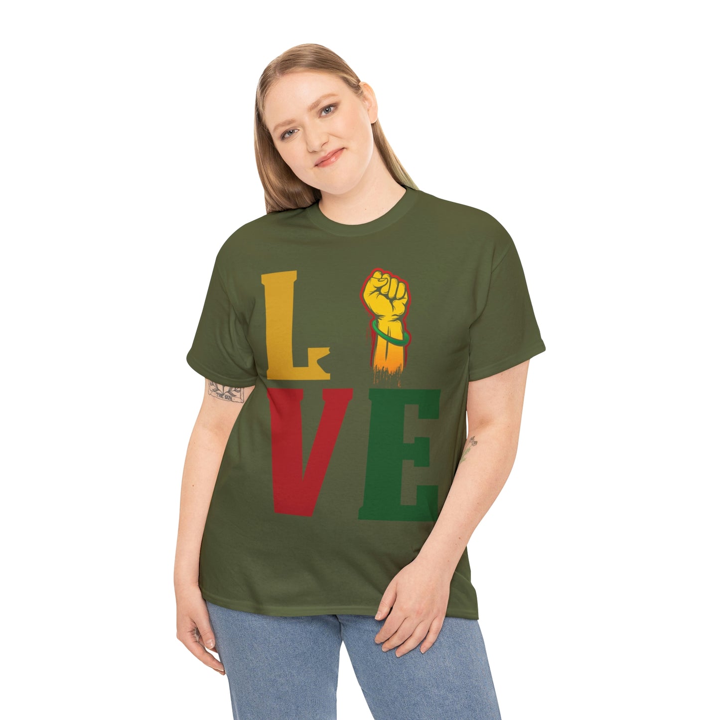 Love Unisex Heavy Cotton Tee
