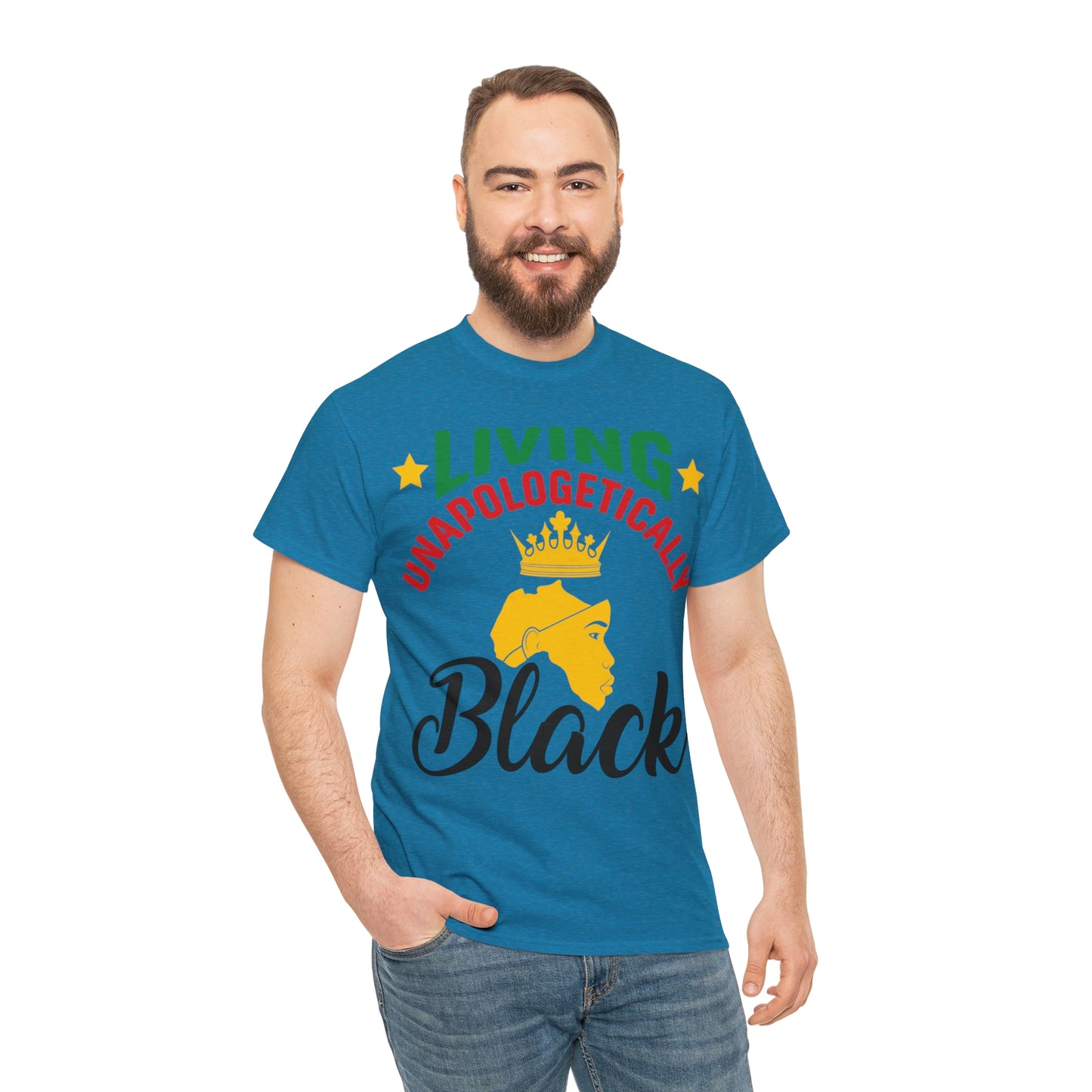 Living Unapologetically Unisex Heavy Cotton Tee