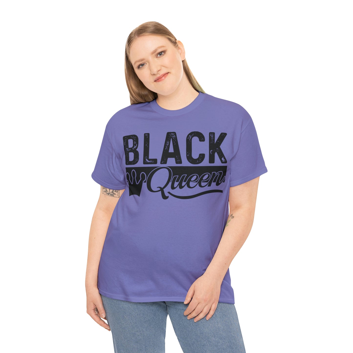 Black Queen Unisex Heavy Cotton Tee