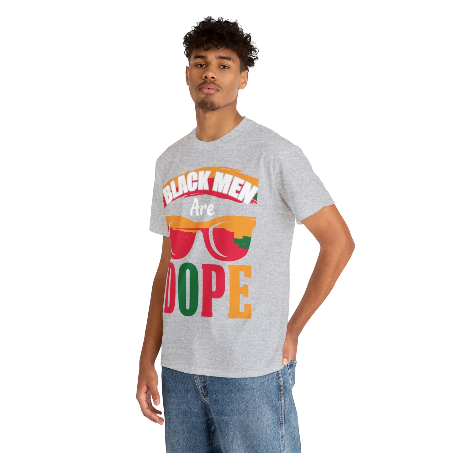 Black Man Dope Unisex Heavy Cotton Tee