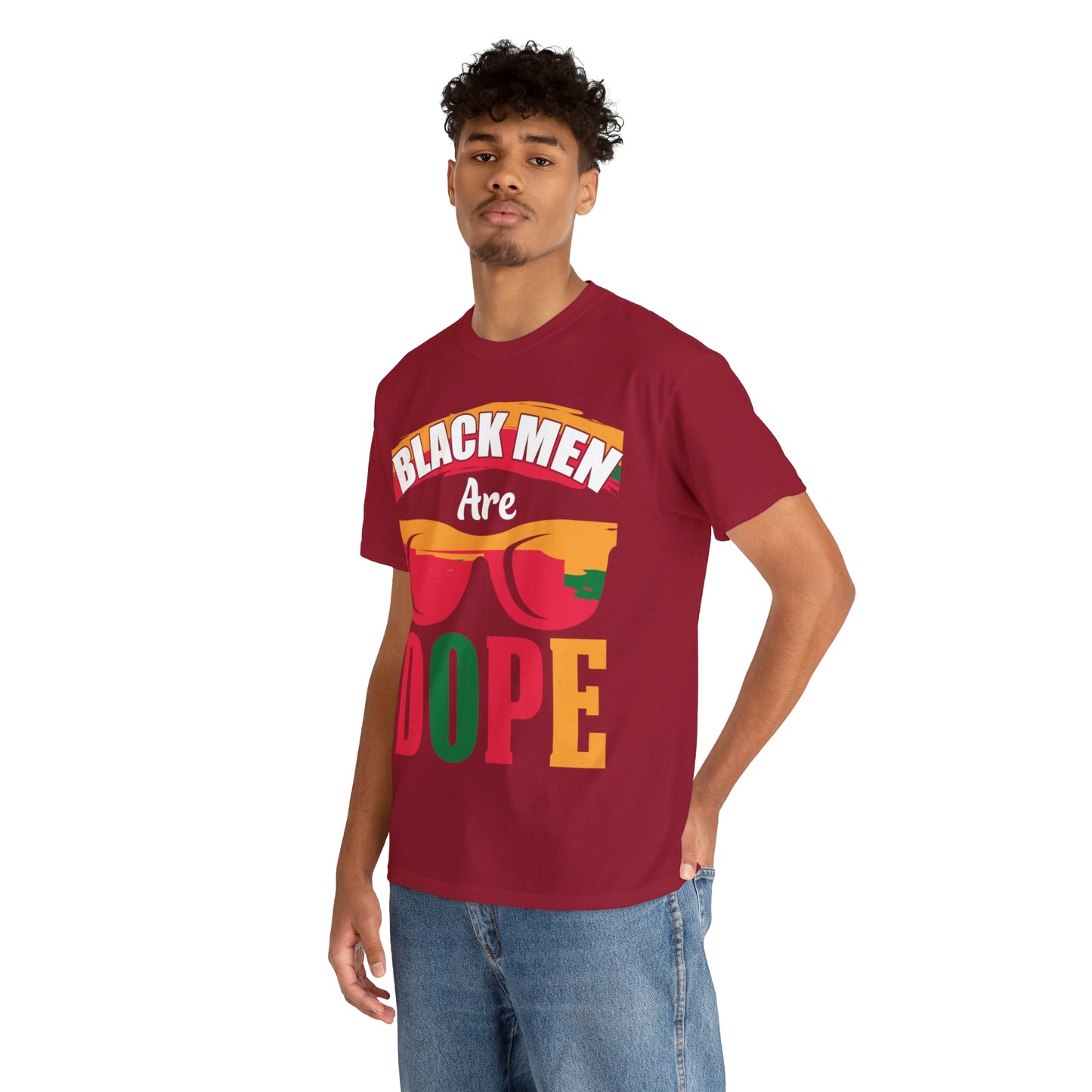 Black Man Dope Unisex Heavy Cotton Tee